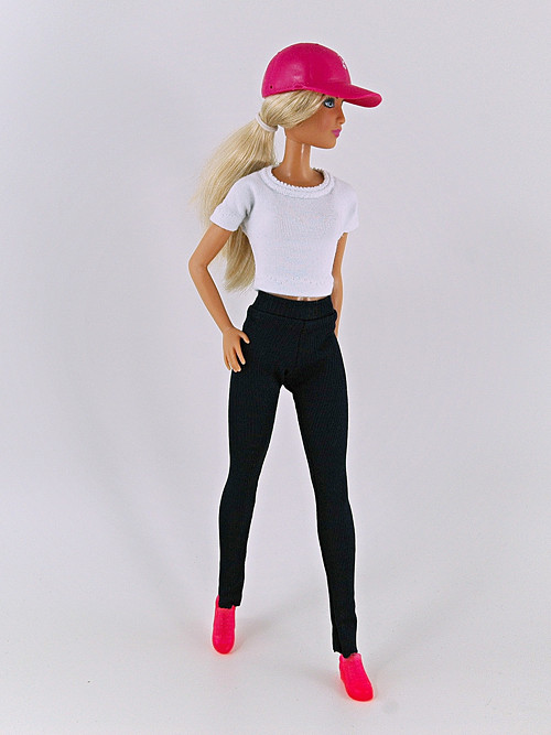Barbie - Modré legíny — foto 1