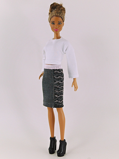 Barbie - Sukně s výšivkou — foto 1