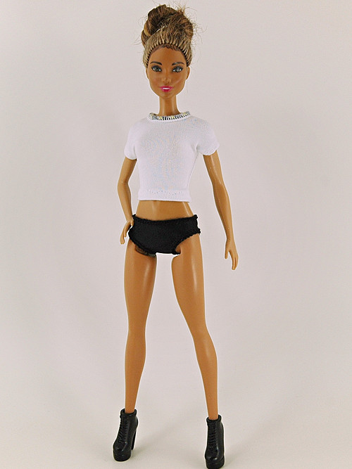 Barbie - Bílé tričko — foto 1