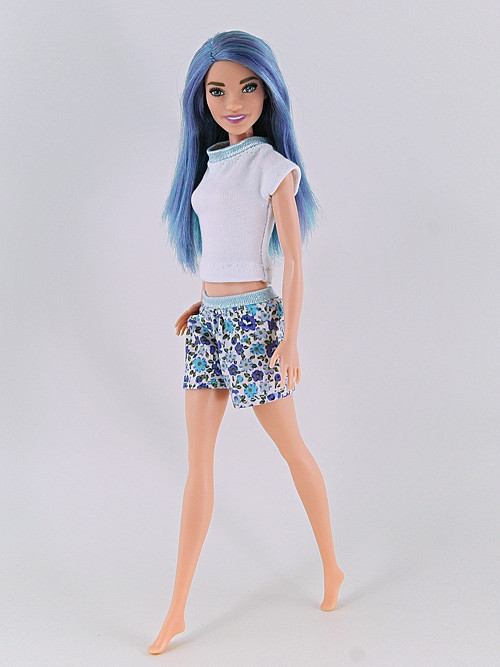 Barbie - Modrobílý komplet — foto 1