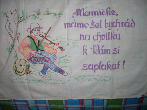Vyšívaný obrázek