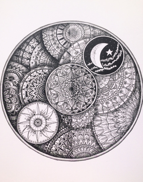 Mandala - Jin Jang (A3) — foto 1