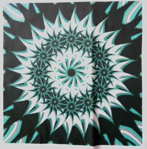 Bavlněná látka - panel 35 x 35 cm
