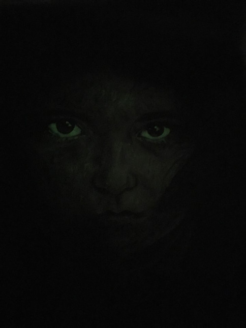 Svítící portrét — foto 1