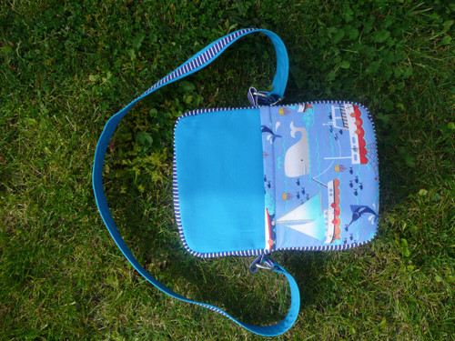 Cross-body kabelka - námořnická