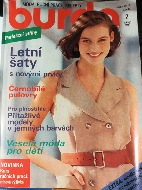 Časopis BURDA 5/1990 — foto 1