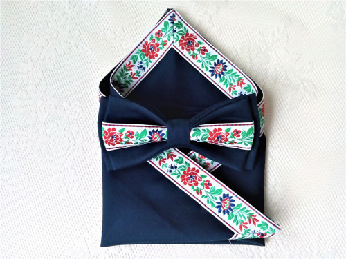 Slovenský folklórny set (tmavomodrý)