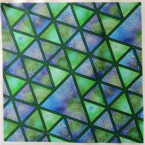 Bavlněná látka - panel 35 x 35 cm