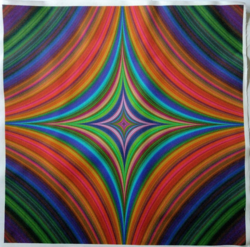 Bavlněná látka - panel 35 x 35 cm