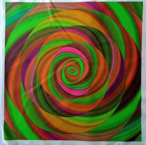 Bavlněná látka - panel 35 x 35 cm — foto 1