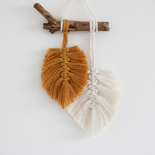 Macramé lístky — foto 1