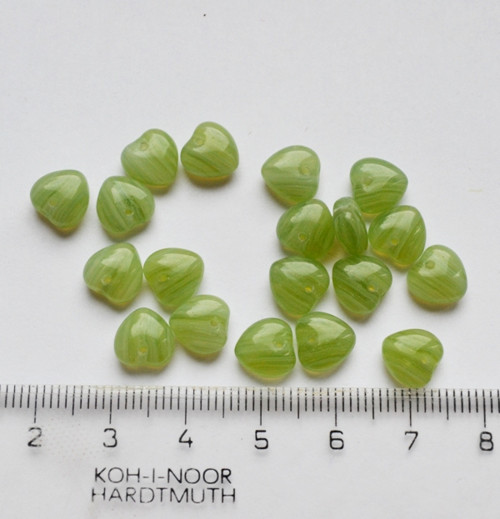 Skleněné korálky (10 ks) — foto 1