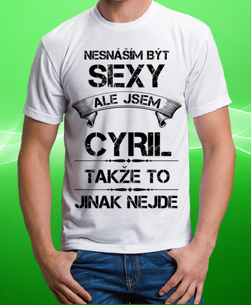 Tričko se jménem CYRIL — foto 1