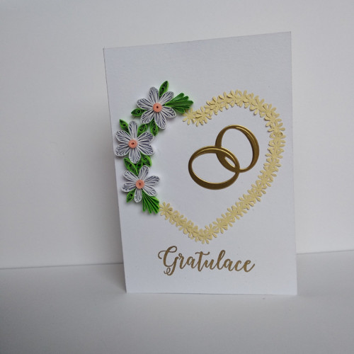 Gratulace se srdíčkem