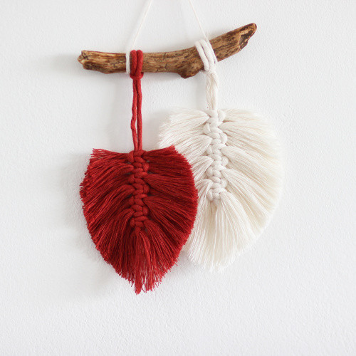Macramé lístky — foto 1