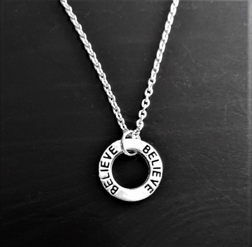 Ocelový náhrdelník*believe*karma — foto 1
