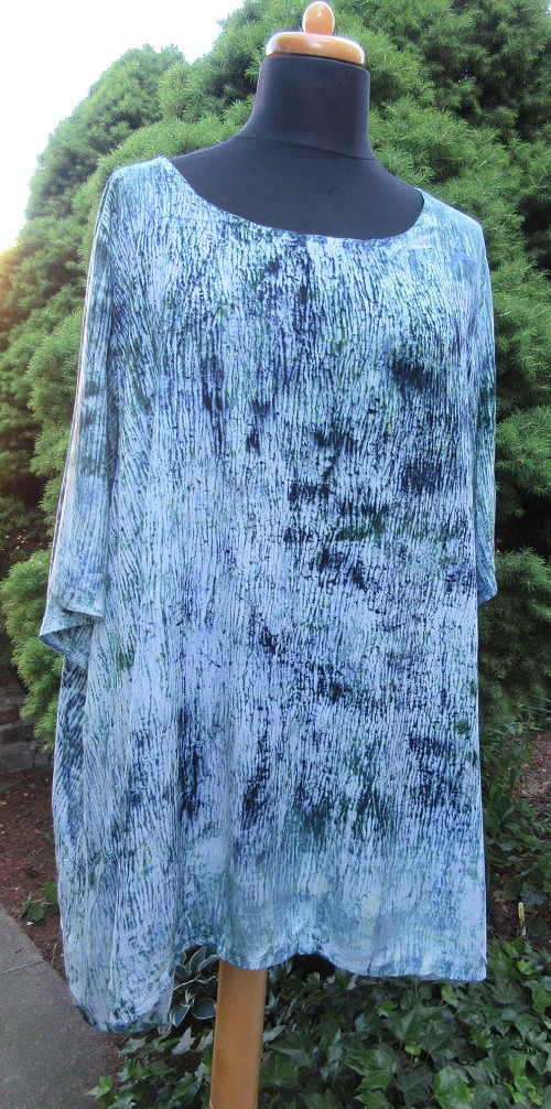 Halenka - modrá se zelenou — foto 1