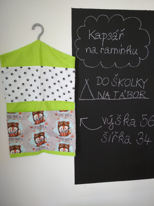 SKLADEM kapsář na ramínko