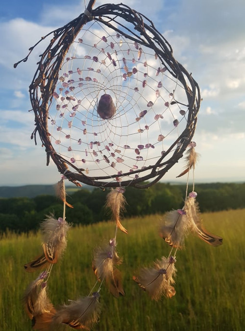 Lapač snů ametystový — foto 1