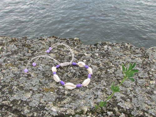 Mušličkový náramek VII