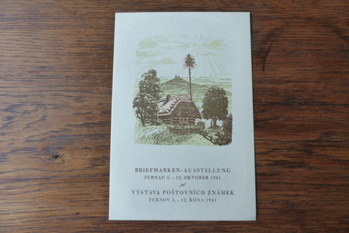 Výstava poštovních známek Turnov 1941