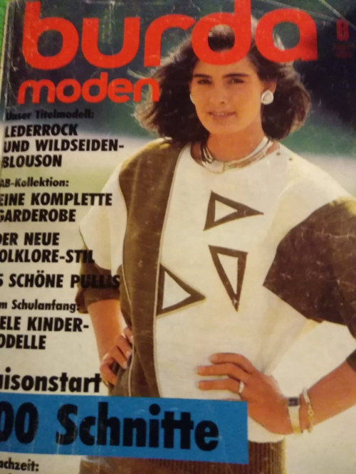 Burda 8/1985 — foto 1