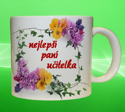 Hrneček pro učitelku