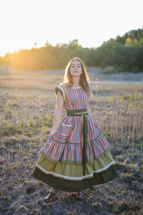 Summer field dress - Elen — foto 1