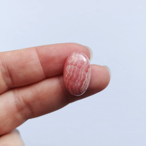 Rodochrozit 24 kabošon 20 x 13 x 7 mm