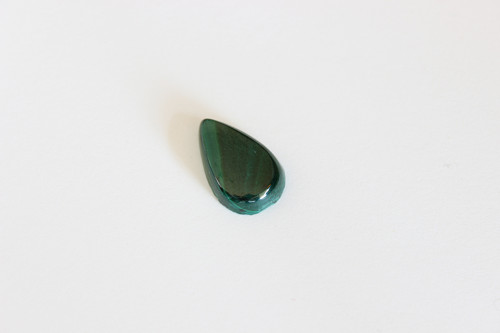 Malachit - kabošon 11x17 mm — foto 1