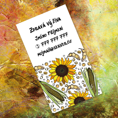 Štíhlá linie 11 - vizitky 200 ks