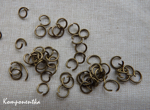 Spojovací kroužky 6mm 25kusů