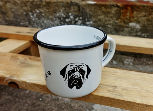 Plecháček pro milovníky pejsků "MASTIFF"