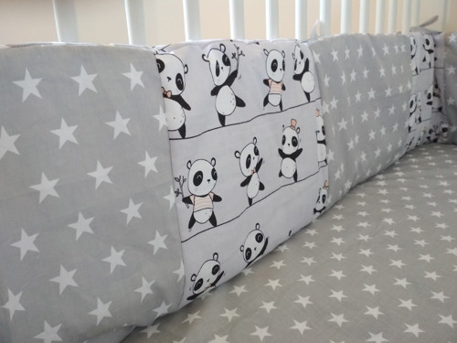 Panda - Mantinel kolem celé postýlky