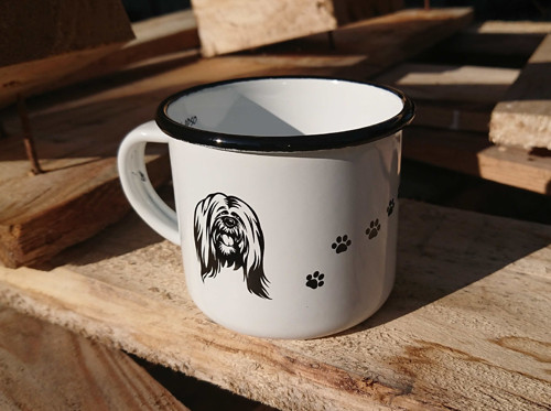 Plecháček pro milovníky pejsků "LHASA APSO"