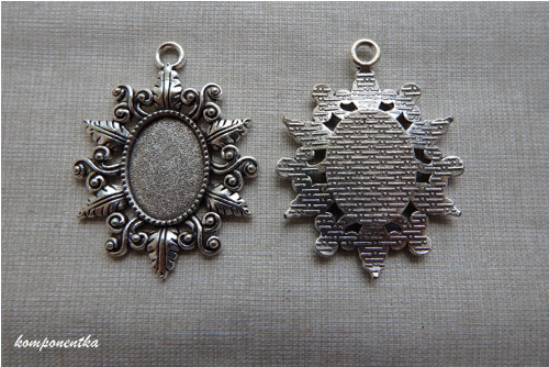 Lůžko na kabošon 13x18mm1kus