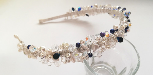 Princess white And night blue