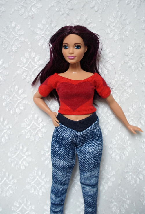 Tričko pro Barbie - curvy - baculku — foto 1
