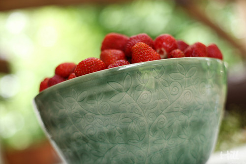 Lístečková mísa porcelánová — foto 1