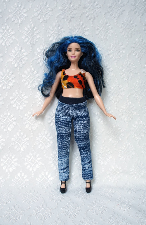 Džíny pro Barbie - baculku — foto 1