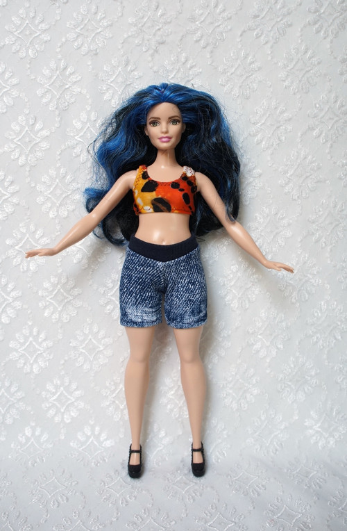 Šortky pro Barbie - baculku — foto 1