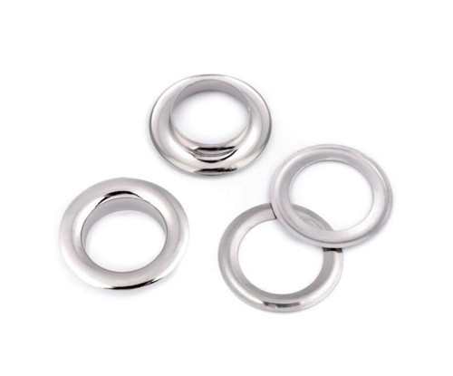 10pár Ikl Průchodky S Podložkou Lesklé Ø12mm