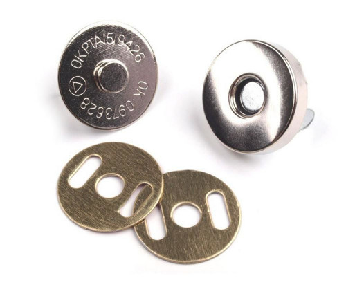 5sada Ikl Magnetické Zapínání Ø18mm Nikl, Kovová