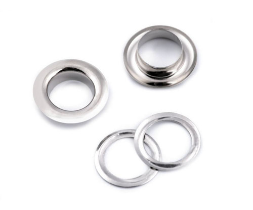 10pár Ikl Průchodky S Podložkou Lesklé Ø10mm