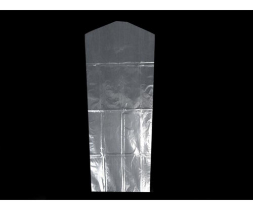 5pc Ransparent Plastové Oděv, Tašku 50x120cm, Oble — foto 1
