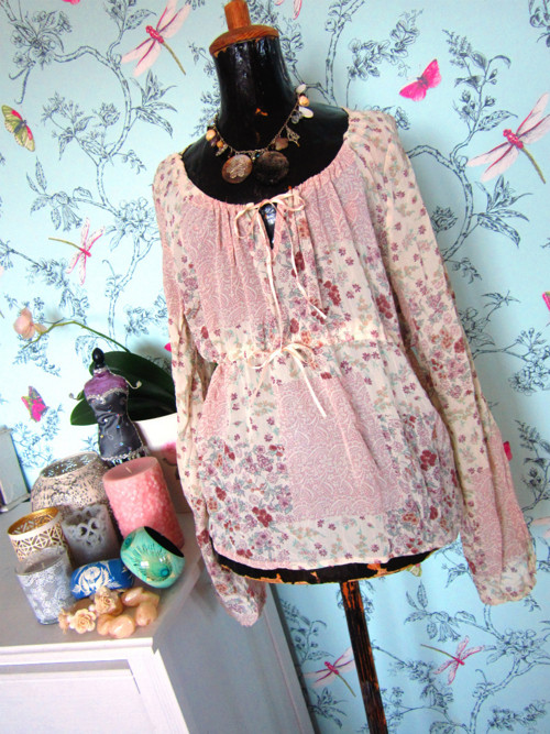 Halenka boho v pastelu — foto 1