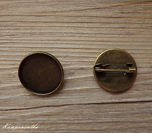 Lůžko na kabošony brož 16mm 1kus
