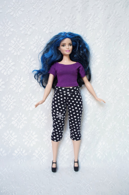 Capri legíny pro Barbie - baculku — foto 1