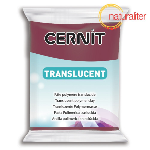 CERNIT Translucent 411 - vínová bordó 56g — foto 1