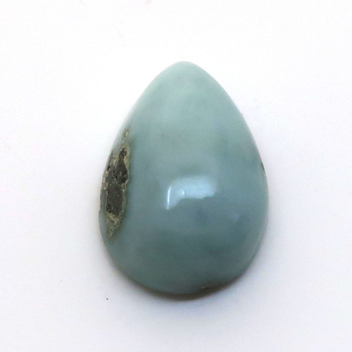Kabošon larimar kapka 13,3mm — foto 1